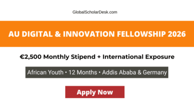 AU Digital & Innovation Fellowship 2026 Opportunity for African Youth