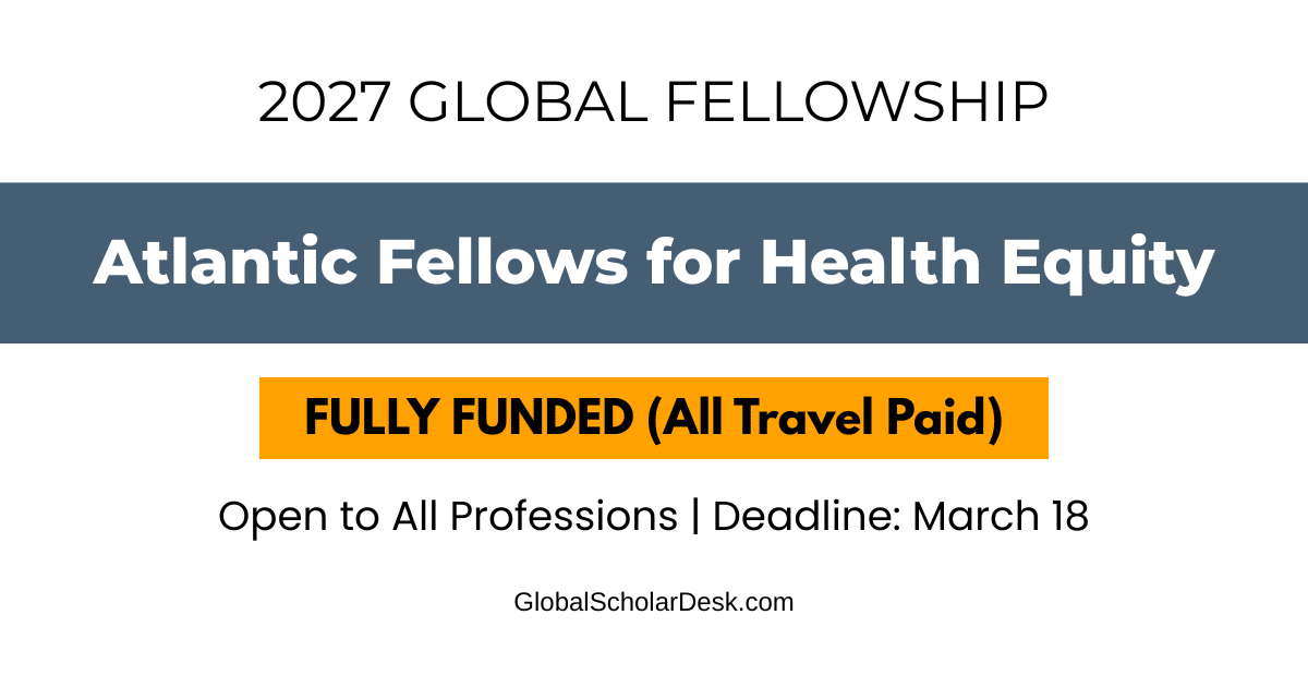 Atlantic Fellows for Health Equity 2027