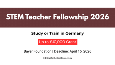 Bayer Foundation STEM Teacher Fellowship 2026