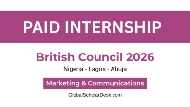 British Council Marketing and Communications Internship 2026 Nigeria - Paid Internship in Lagos and Abuja