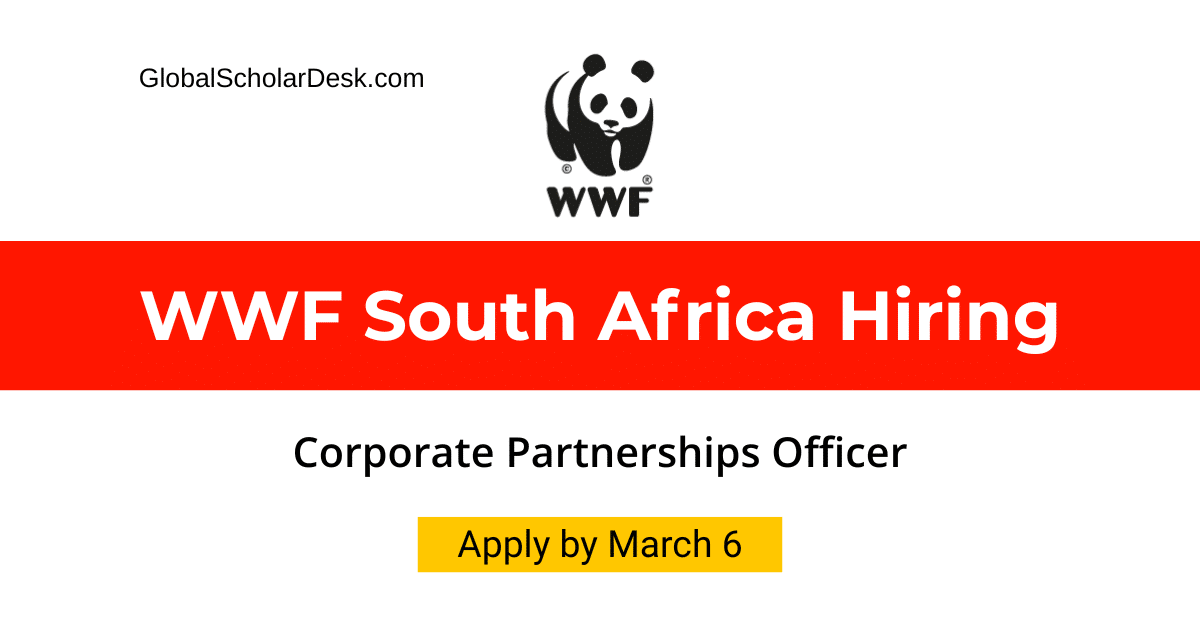 Corporate Partnerships Officer WWF South Africa