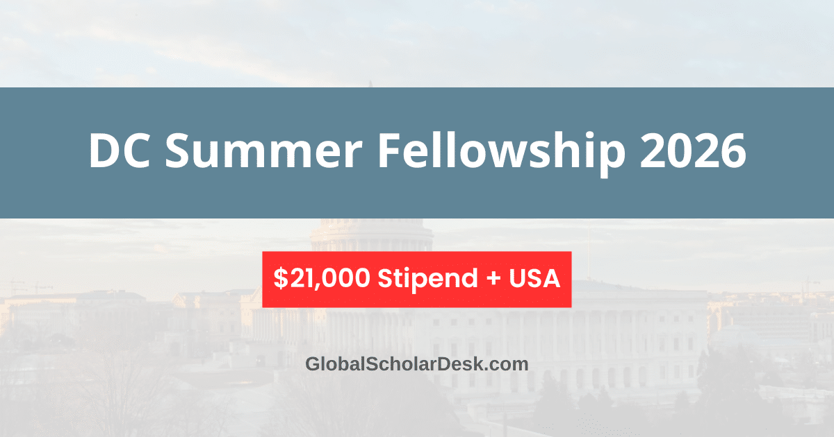 DC Summer Fellowship 2026