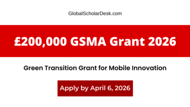 GSMA Innovation Fund for Green Transition for Mobile 2026 Grant Application
