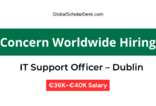 IT Support Officer Concern Worldwide Ireland