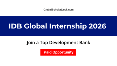 Inter-American Development Bank IDB Paid Internship Program 2026 for International Students