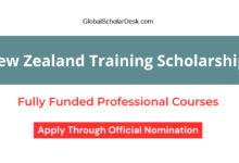 Manaaki New Zealand Short-Term Training Scholarships 2026