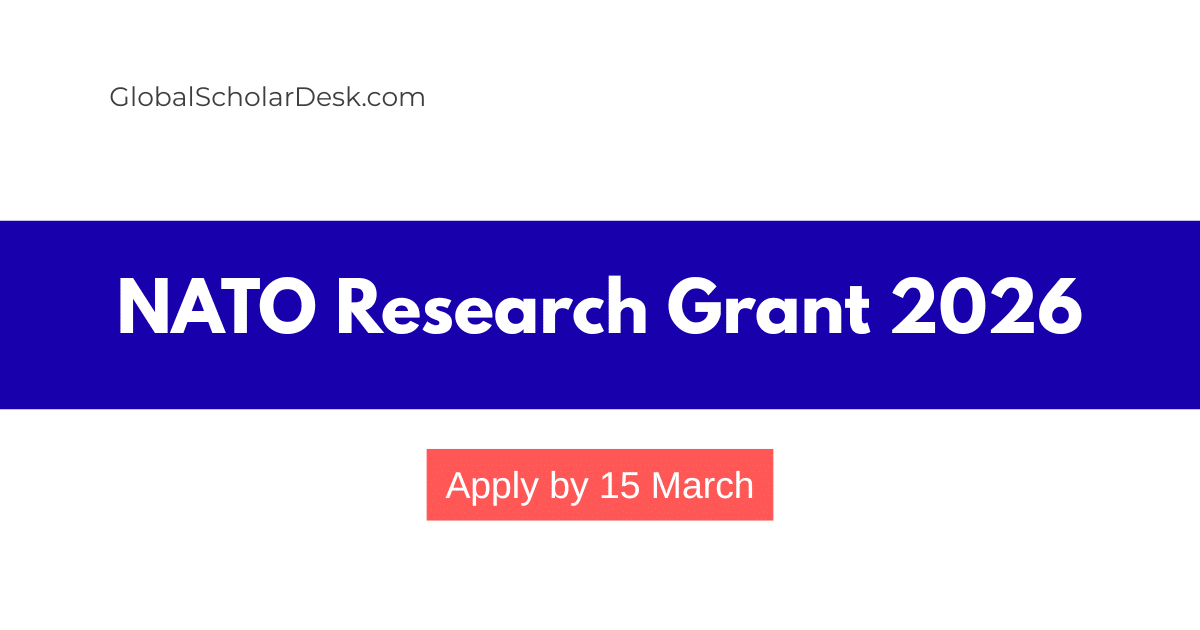 NATO Chief Scientist Grants Programme 2026