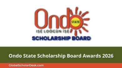 Ondo State Scholarship Board Awards 2026