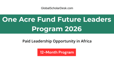One Acre Fund Future Leaders Program 2026