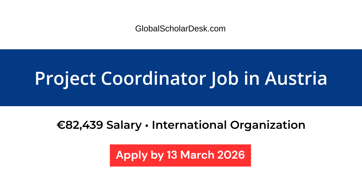 Project Coordinator Job in Austria