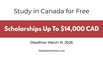 Study in Canada Scholarships 2026 for International Students