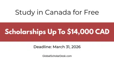 Study in Canada Scholarships 2026 for International Students