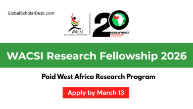 WACSI Research Fellowship 2026 Paid West Africa Research Program for Nigeria and Ghana