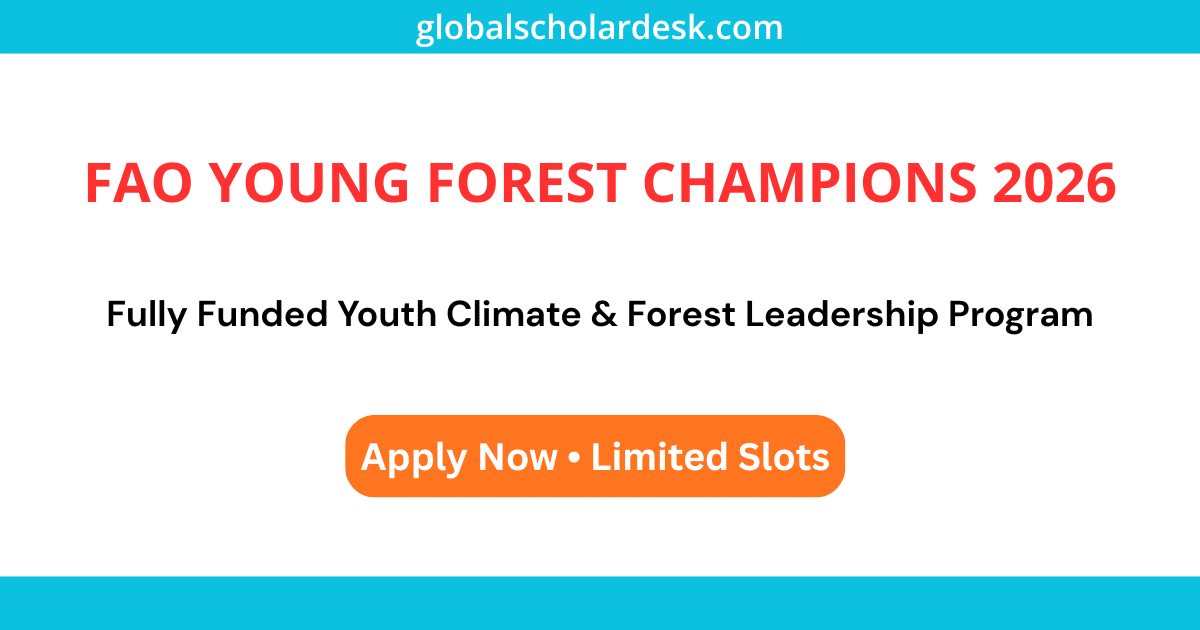 FAO Young Forest Champions Initiative 2026