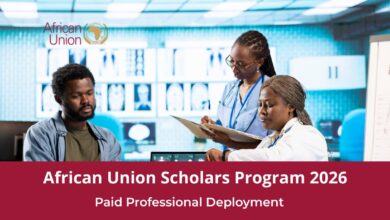 African Union AVoHC Kofi Annan Scholars Program 2026 professional health deployment