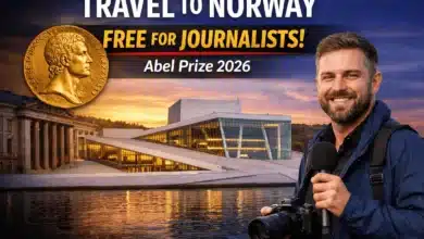 Abel Prize Travel Fellowships 2026 for Science Journalists - Free Trip to Oslo Norway