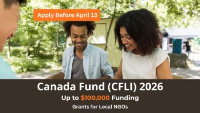 Canada Fund for Local Initiatives 2026 NGO Grant