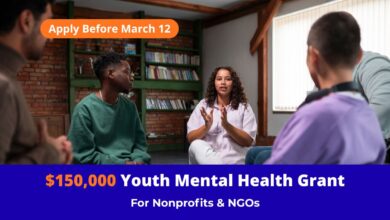 A diverse group of teenagers participating in a mental health support session funded by the Cigna Group Foundation Youth Mental Health Grant 2026