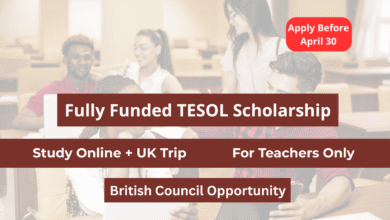 English and School Education Scholarships Scheme 2026