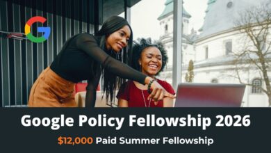 Google Public Policy Fellowship 2026