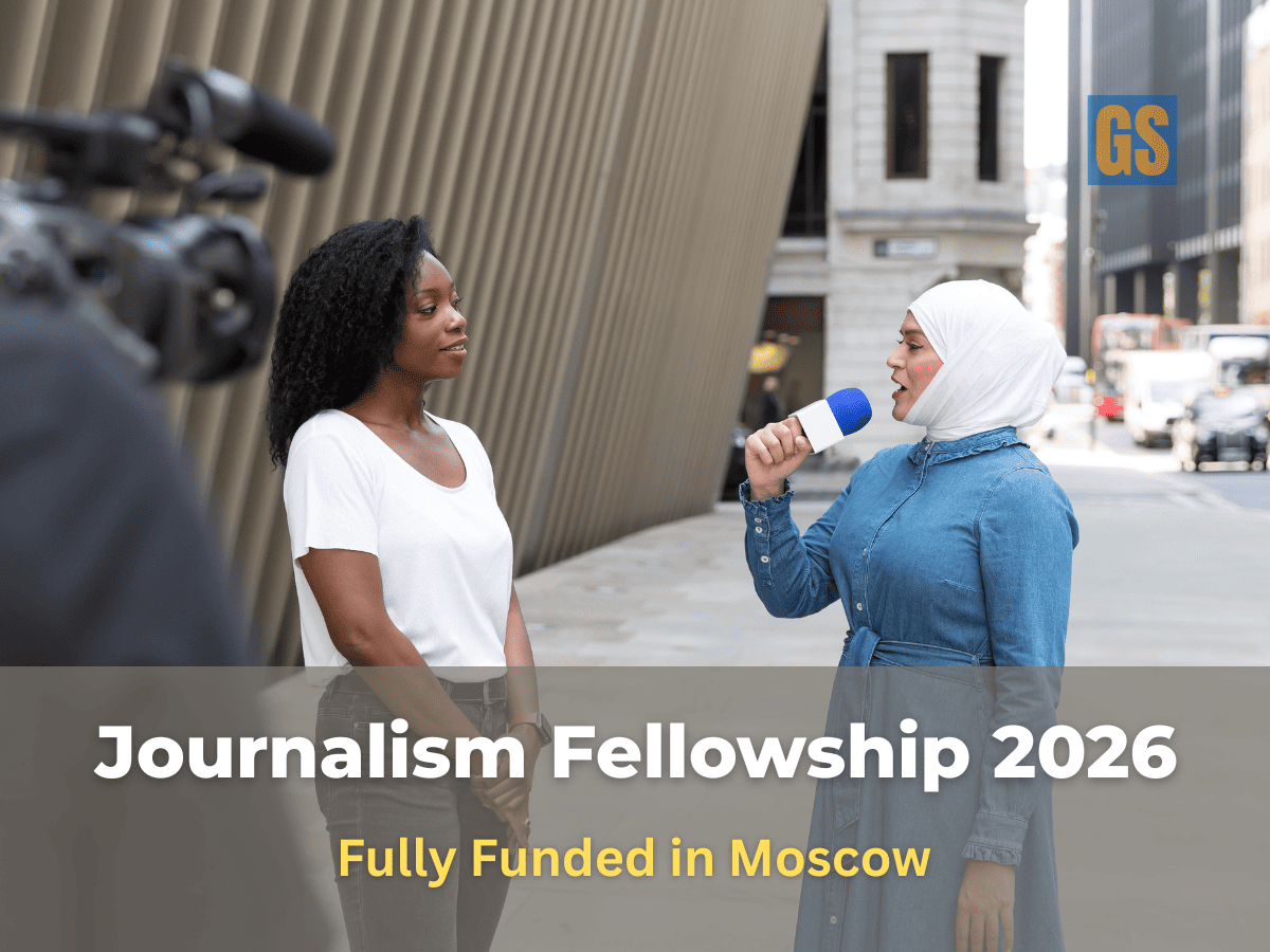African Journalists in a professional interview for InteRussia Fellowship for Journalists 2026 Fully Funded program in Moscow
