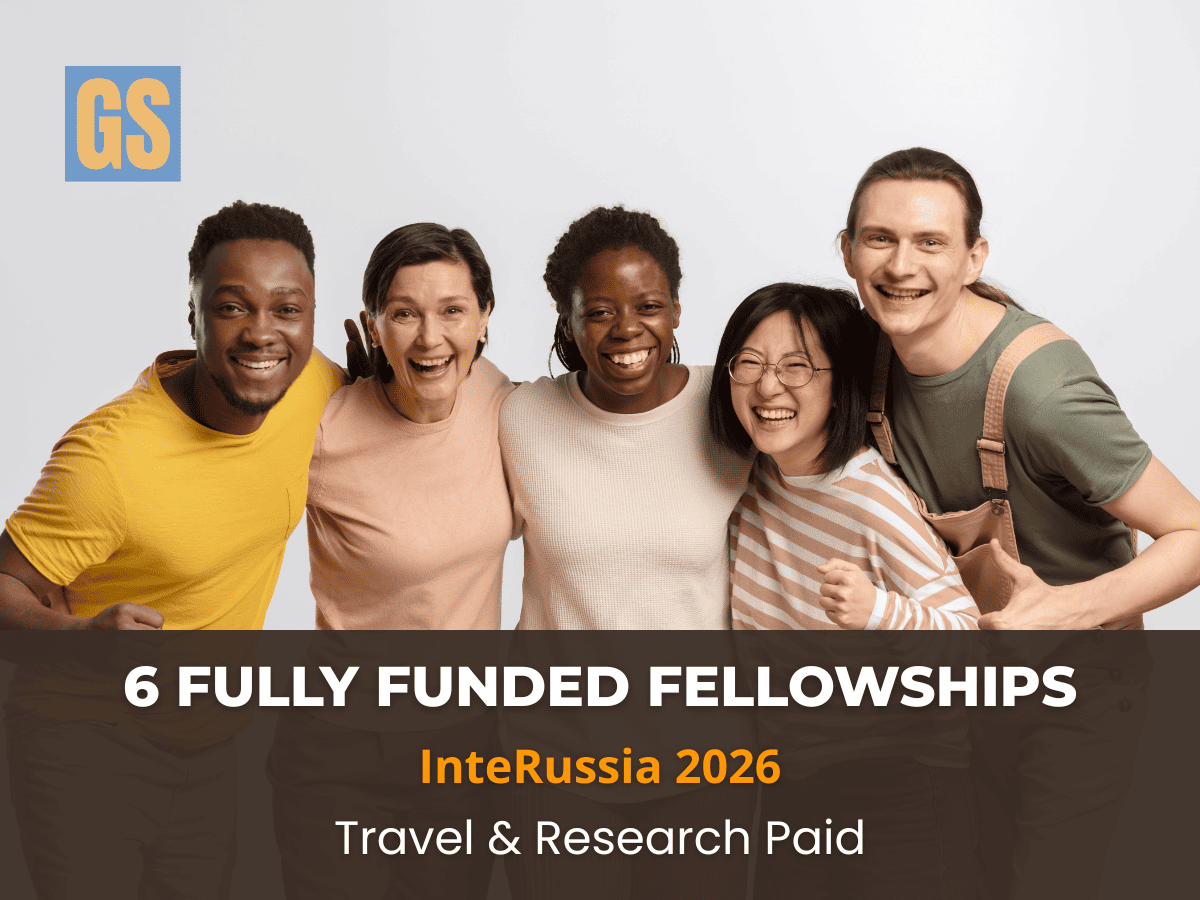 6 Fully Funded InteRussia Fellowships 2026 for international researchers and professionals in Russia.