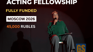 InteRussia Theatre Arts Fellowship 2026: Fully funded acting residency at GITIS Moscow for BRICS+ international actors with 45,000 rubles stipend.