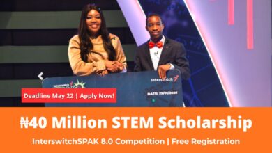 InterswitchSPAK National Science Competition 2026 Application