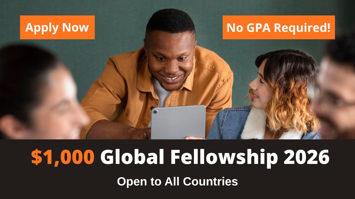 Young changemakers collaborating on a project for the Micsion Global Scholarship & Fellowship 2026 $1,000 award