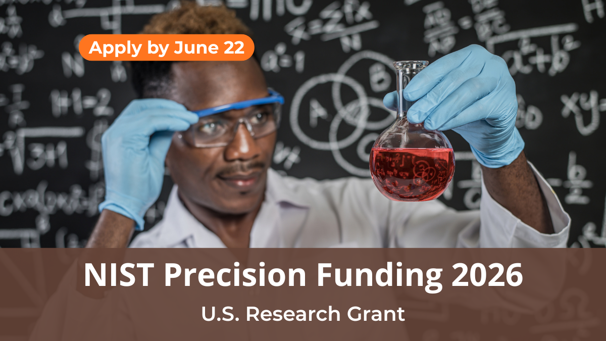 NIST Precision Measurement Grant Program 2026 application physics research funding