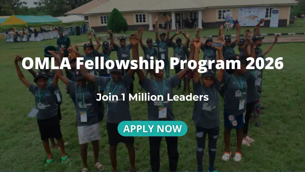 Diverse young African leaders representing the OMLA Fellowship Program 2026 for social innovation and sustainability.