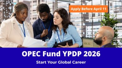 Diverse young professionals collaborating for the OPEC Fund Young Professional Development Program 2026
