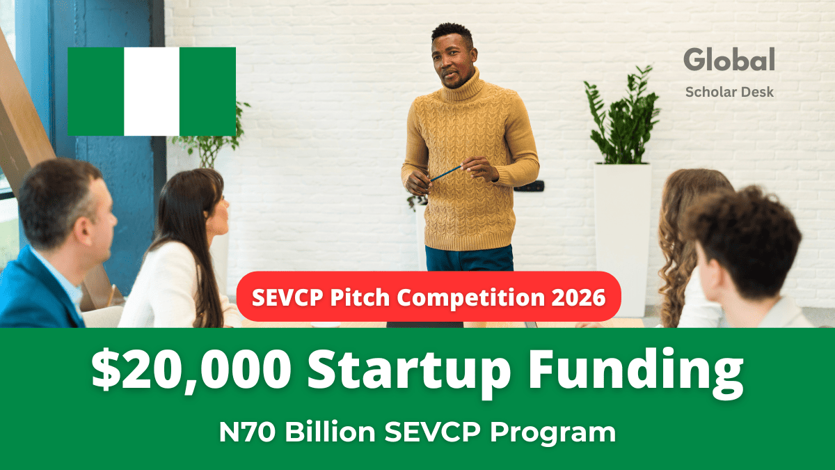 SEVCP Pitch Competition 2026 for Nigerian tech startups with $20,000 funding