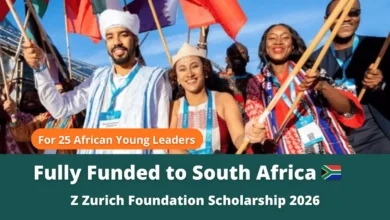 Z Zurich Foundation Scholarship 2026 for African leaders attending One Young World Summit